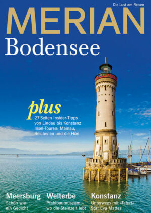 In dem MERIAN Magazin BodenseeEs gibt nur wenige Urlaubsziele in Deutschland
