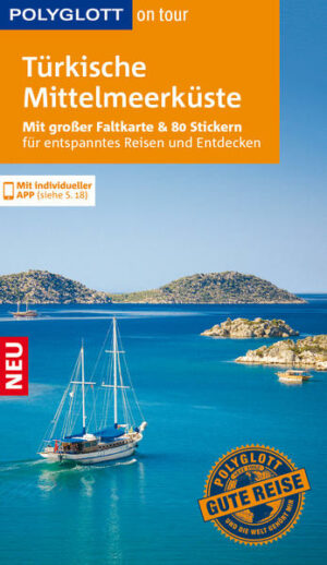 POLYGLOTT on tour Türkische Mittelmeerküste: Mit großer Faltkarte