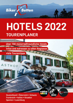 Über 700 motorradfreundliche Hotels und Pensionen aus Deutschland