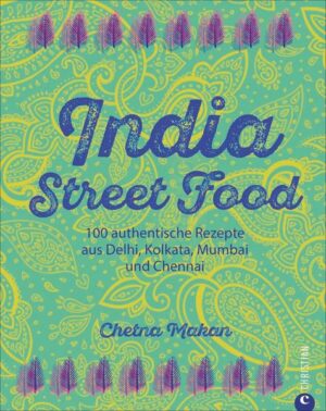 So farbenfroh, vielfältig und faszinierend wie die Straßen und Märkte Indiens ist auch das StreetFood: Hier gibt es exotische Gewürze und Aromen sowie authentische Auf-die-Hand-Gerichte zu entdecken. Chetna Makan hat die Märkte der indischen Metropolen Delhi, Kolkata, Mumbai und Chennai durchstreift, immer auf der Suche nach den besten Gerichten. Die schönsten Bilder ihrer Reise und ihre Lieblingsrezepte präsentiert Chetna Makan in diesem Kochbuch, damit sich ab sofort jeder echtes indisches Street Food nach Hause holen kann. "India Street Food" ist erhältlich im Online-Buchshop Honighäuschen.